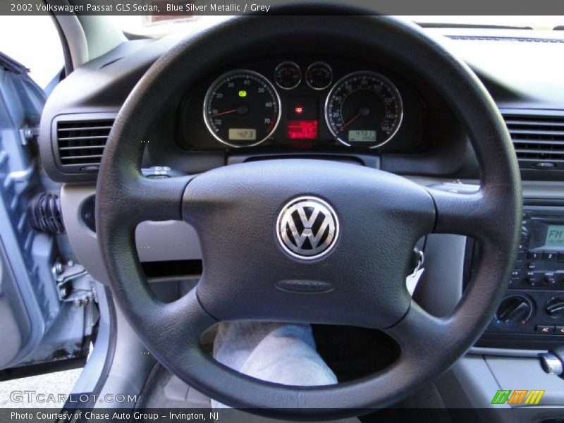 Blue Silver Metallic / Grey 2002 Volkswagen Passat GLS Sedan