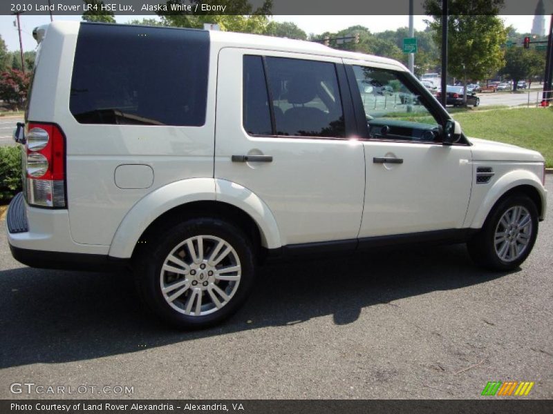 Alaska White / Ebony 2010 Land Rover LR4 HSE Lux