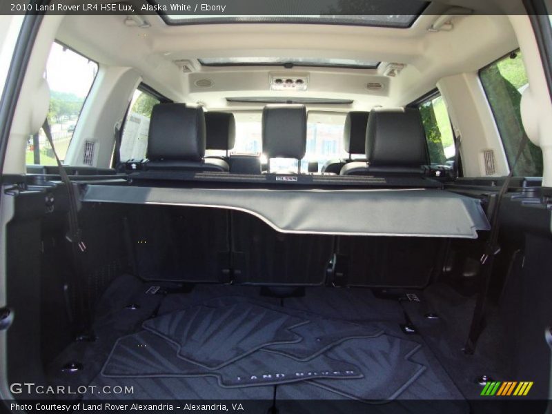 Alaska White / Ebony 2010 Land Rover LR4 HSE Lux