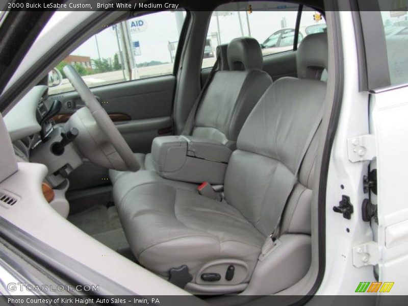 Bright White / Medium Gray 2000 Buick LeSabre Custom