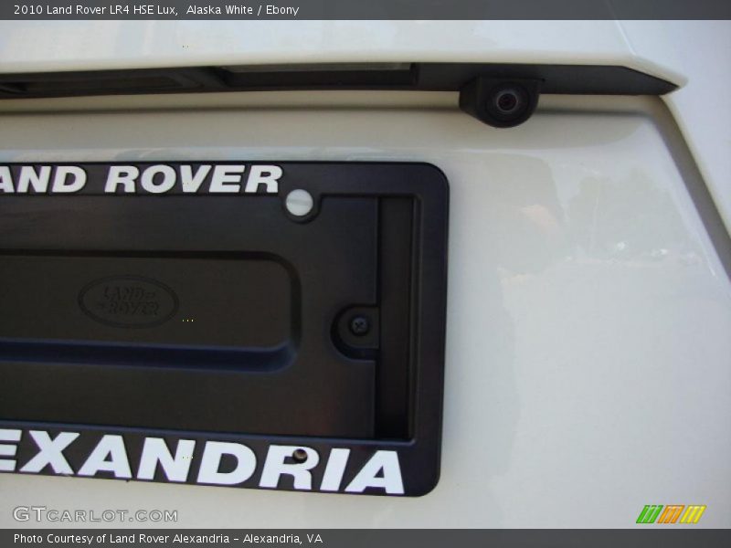 Alaska White / Ebony 2010 Land Rover LR4 HSE Lux