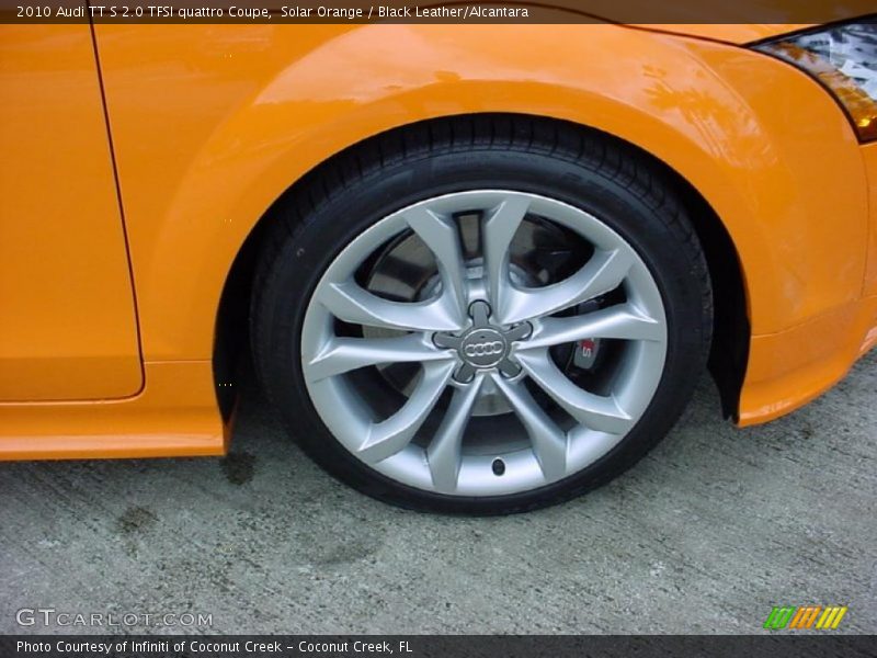 Solar Orange / Black Leather/Alcantara 2010 Audi TT S 2.0 TFSI quattro Coupe