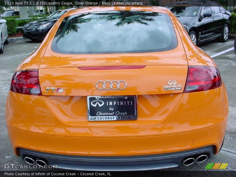 Solar Orange / Black Leather/Alcantara 2010 Audi TT S 2.0 TFSI quattro Coupe