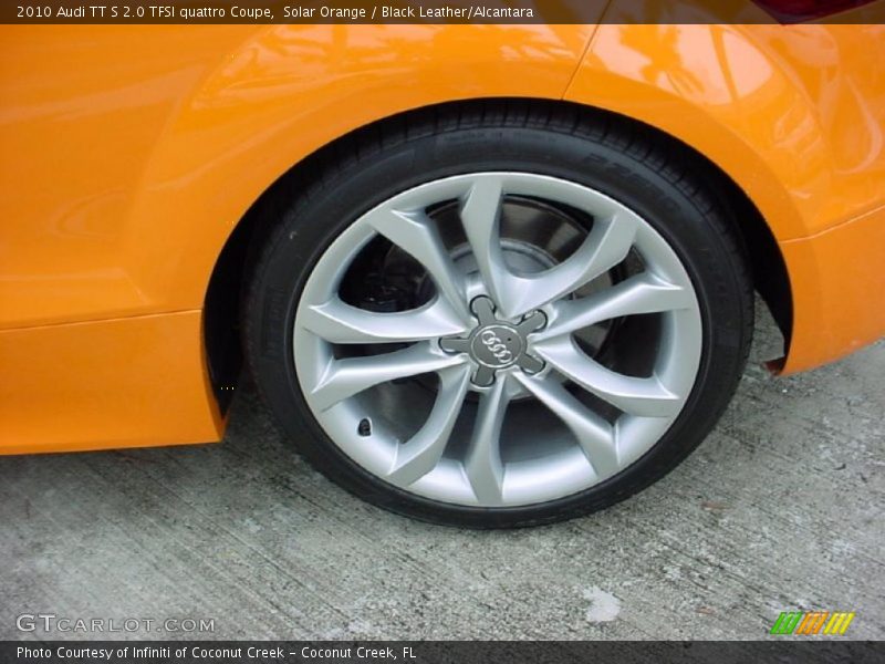 Solar Orange / Black Leather/Alcantara 2010 Audi TT S 2.0 TFSI quattro Coupe