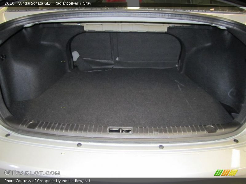 Radiant Silver / Gray 2010 Hyundai Sonata GLS