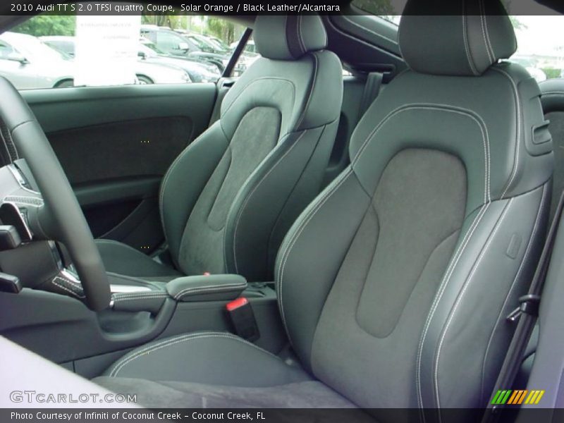 Solar Orange / Black Leather/Alcantara 2010 Audi TT S 2.0 TFSI quattro Coupe