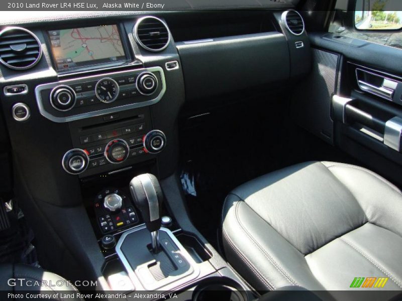 Alaska White / Ebony 2010 Land Rover LR4 HSE Lux
