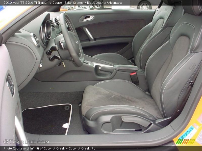 Solar Orange / Black Leather/Alcantara 2010 Audi TT S 2.0 TFSI quattro Coupe