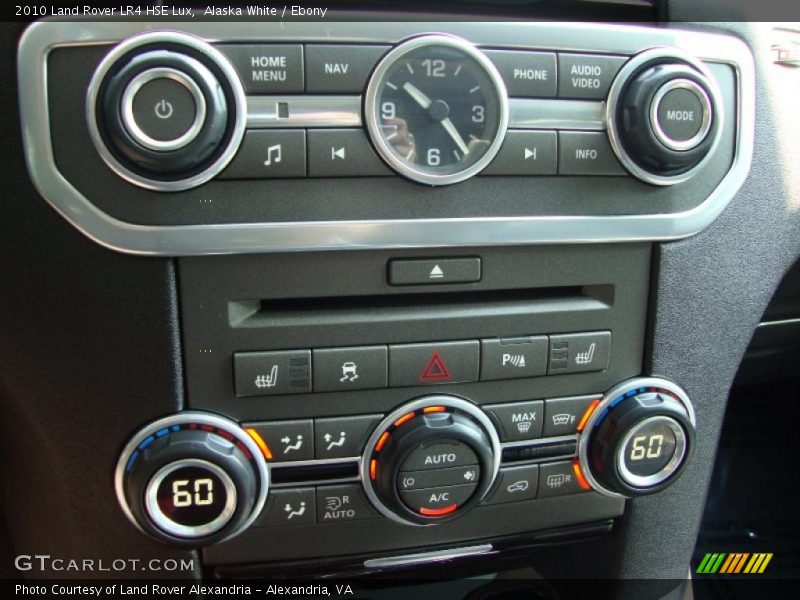 Alaska White / Ebony 2010 Land Rover LR4 HSE Lux