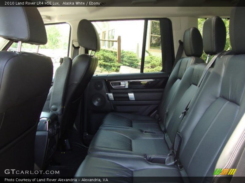 Alaska White / Ebony 2010 Land Rover LR4 HSE Lux