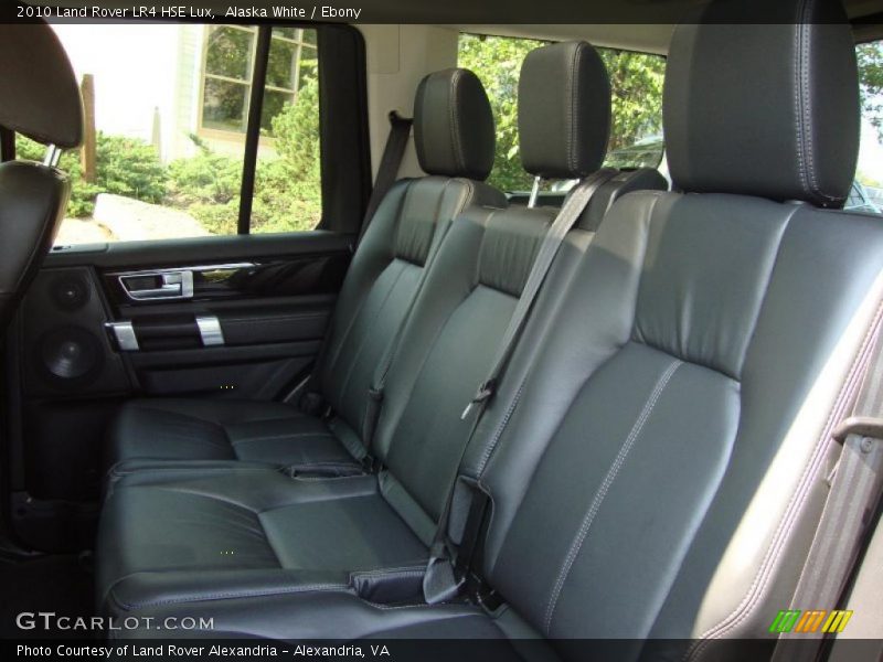 Alaska White / Ebony 2010 Land Rover LR4 HSE Lux