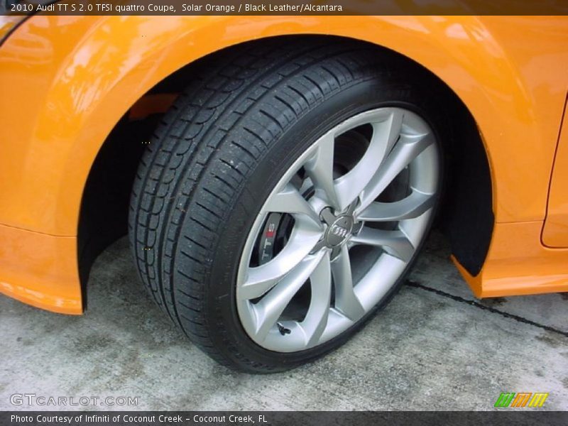 Solar Orange / Black Leather/Alcantara 2010 Audi TT S 2.0 TFSI quattro Coupe