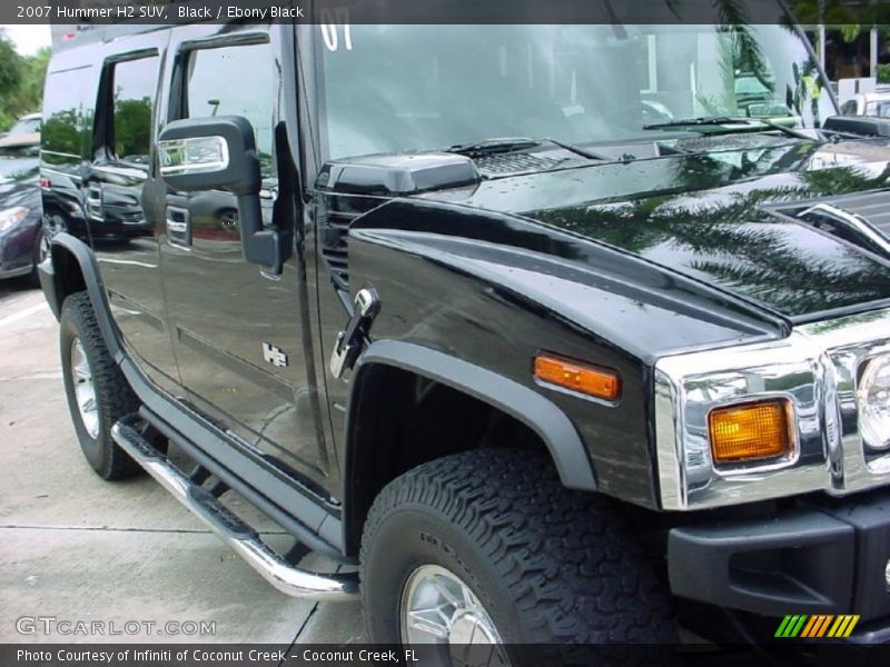 Black / Ebony Black 2007 Hummer H2 SUV