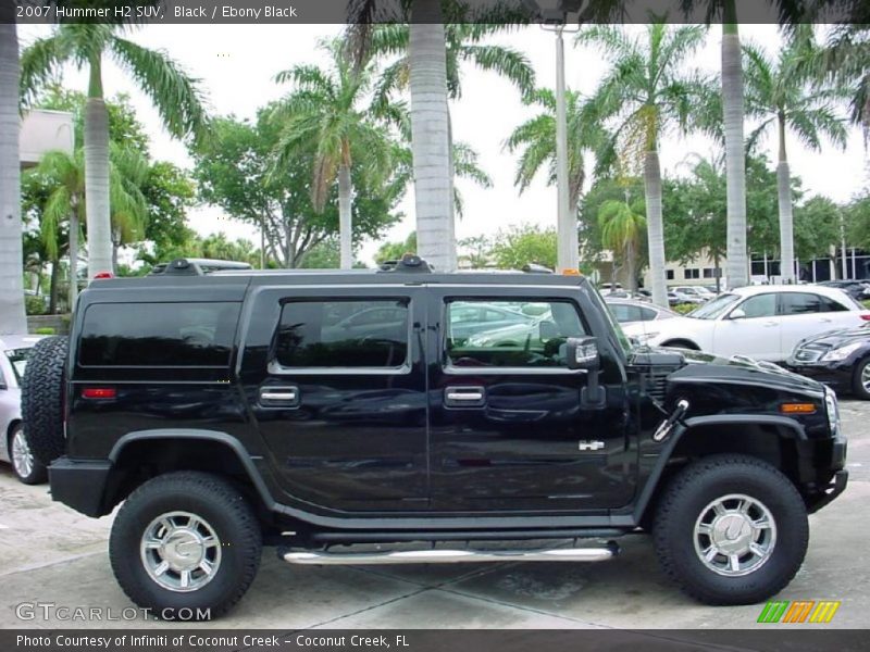 Black / Ebony Black 2007 Hummer H2 SUV