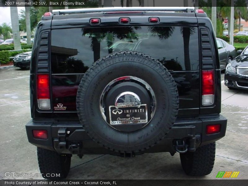 Black / Ebony Black 2007 Hummer H2 SUV