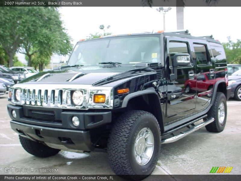 Black / Ebony Black 2007 Hummer H2 SUV