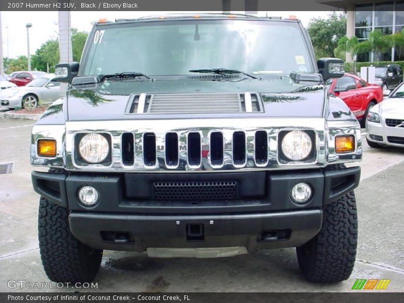 Black / Ebony Black 2007 Hummer H2 SUV