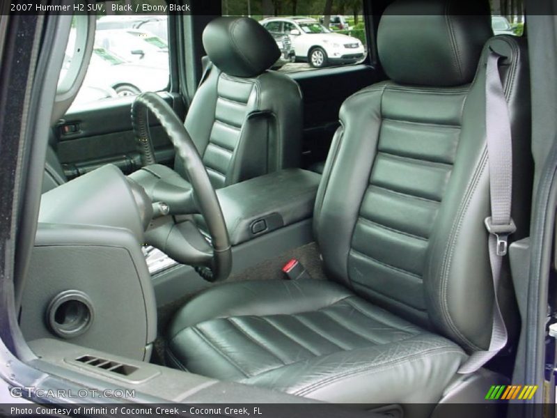 Black / Ebony Black 2007 Hummer H2 SUV