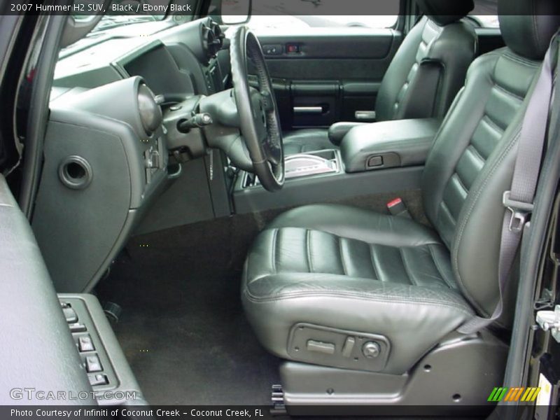 Black / Ebony Black 2007 Hummer H2 SUV