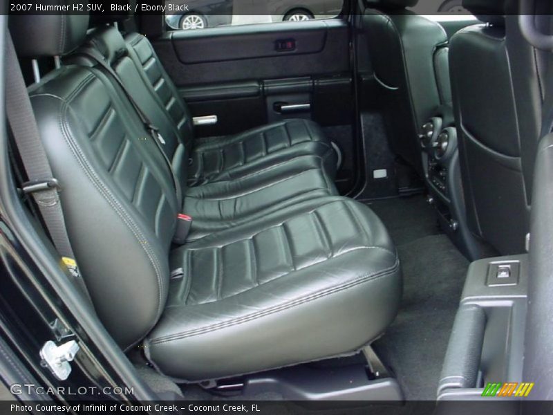 Black / Ebony Black 2007 Hummer H2 SUV