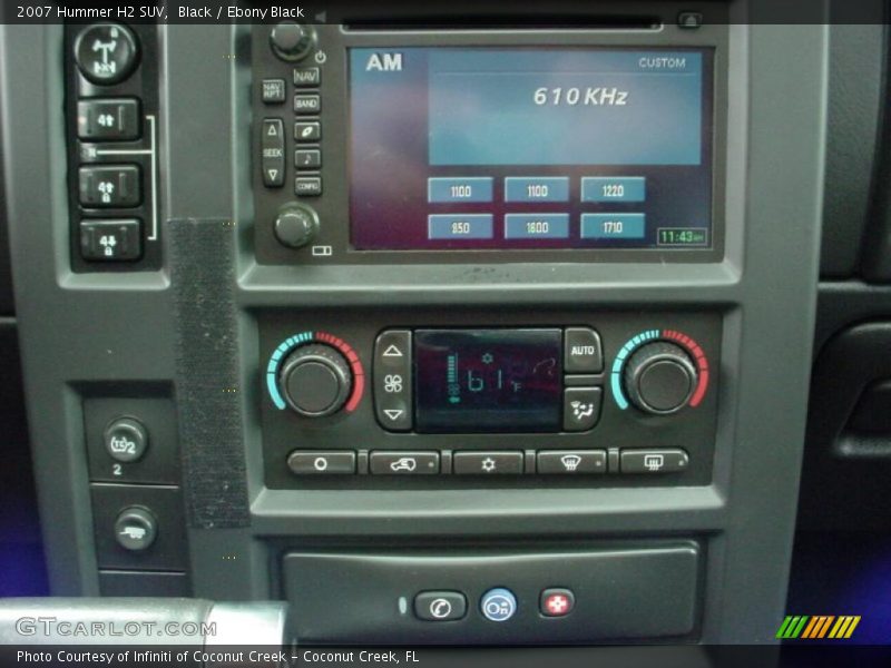 Black / Ebony Black 2007 Hummer H2 SUV