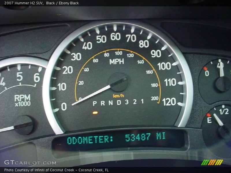 Black / Ebony Black 2007 Hummer H2 SUV