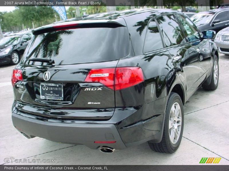 Formal Black Pearl / Ebony 2007 Acura MDX Technology