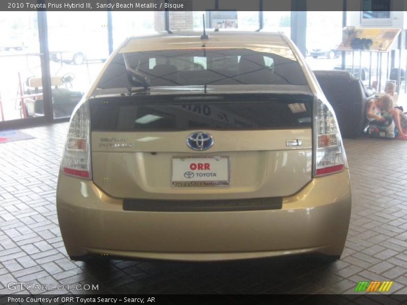 Sandy Beach Metallic / Bisque 2010 Toyota Prius Hybrid III