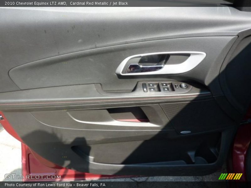 Cardinal Red Metallic / Jet Black 2010 Chevrolet Equinox LTZ AWD