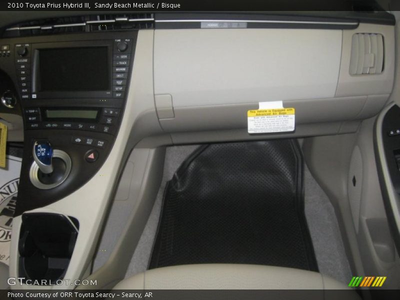 Sandy Beach Metallic / Bisque 2010 Toyota Prius Hybrid III