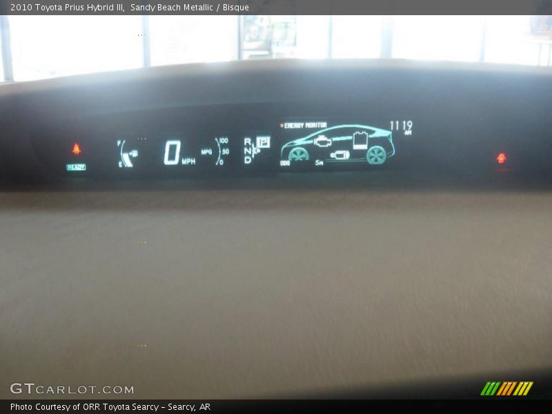 Sandy Beach Metallic / Bisque 2010 Toyota Prius Hybrid III