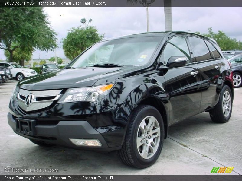 Formal Black Pearl / Ebony 2007 Acura MDX Technology