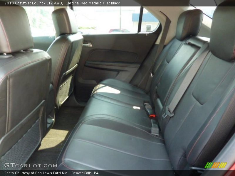 Cardinal Red Metallic / Jet Black 2010 Chevrolet Equinox LTZ AWD