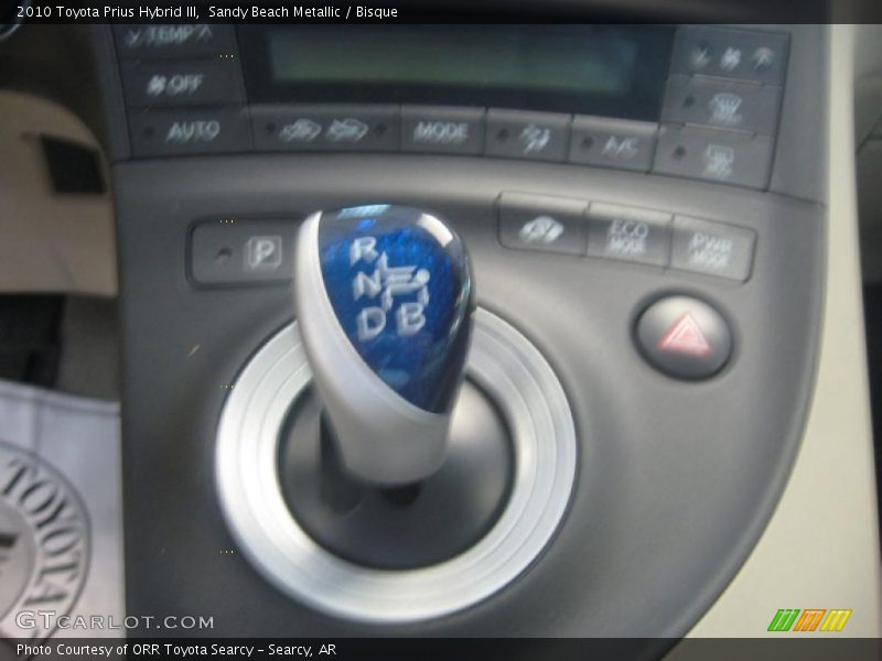 Sandy Beach Metallic / Bisque 2010 Toyota Prius Hybrid III