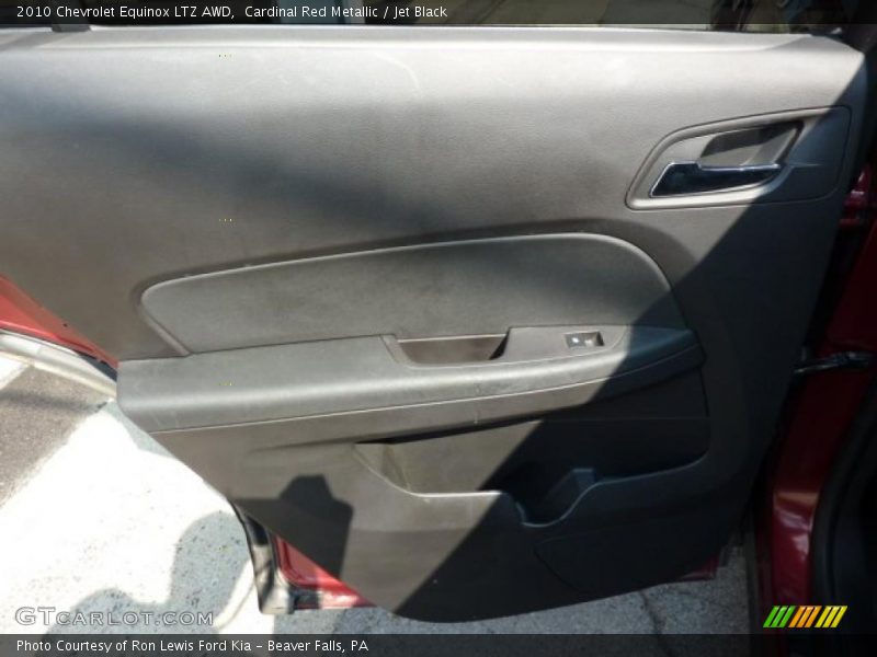 Cardinal Red Metallic / Jet Black 2010 Chevrolet Equinox LTZ AWD