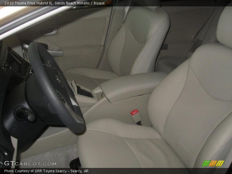 Sandy Beach Metallic / Bisque 2010 Toyota Prius Hybrid III