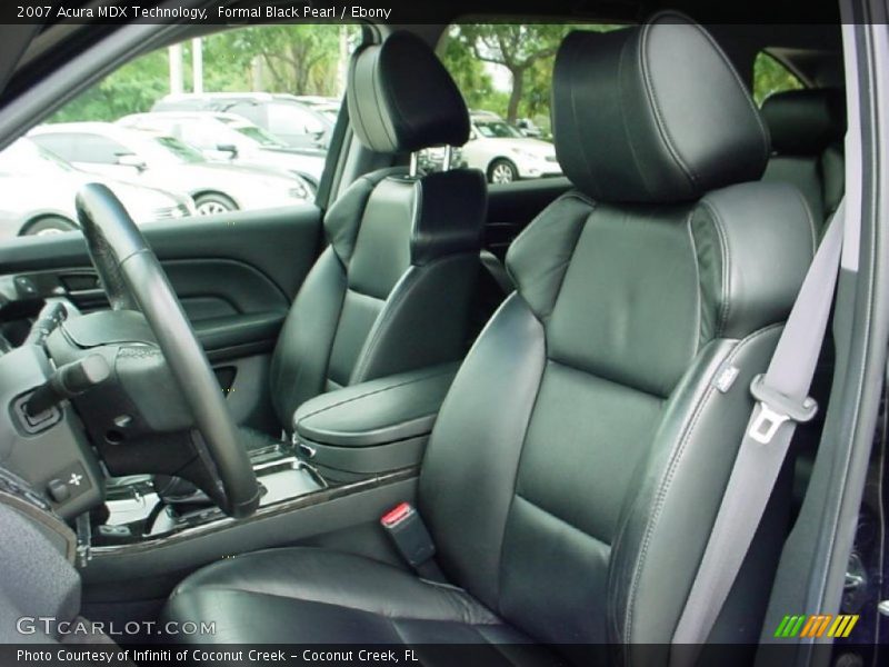 Formal Black Pearl / Ebony 2007 Acura MDX Technology