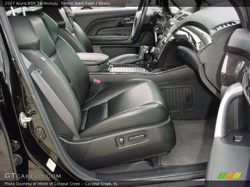 Formal Black Pearl / Ebony 2007 Acura MDX Technology