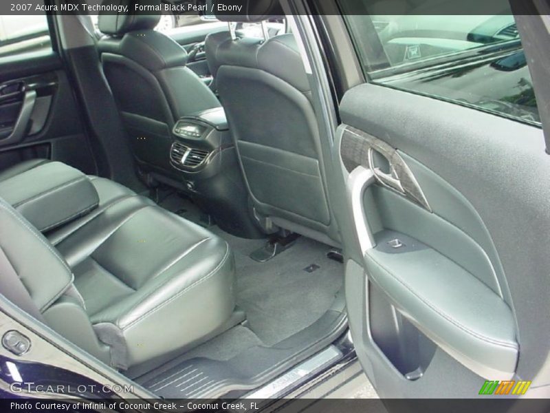 Formal Black Pearl / Ebony 2007 Acura MDX Technology