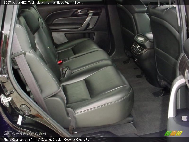 Formal Black Pearl / Ebony 2007 Acura MDX Technology