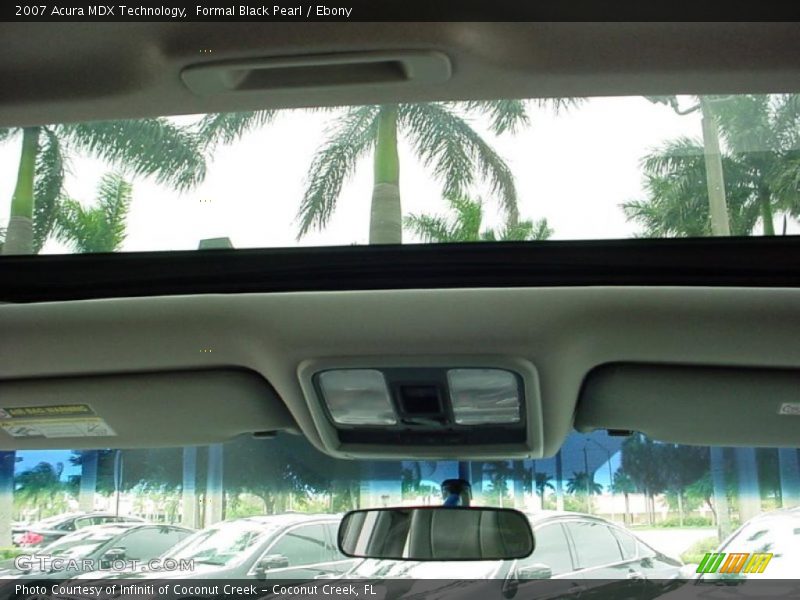 Formal Black Pearl / Ebony 2007 Acura MDX Technology