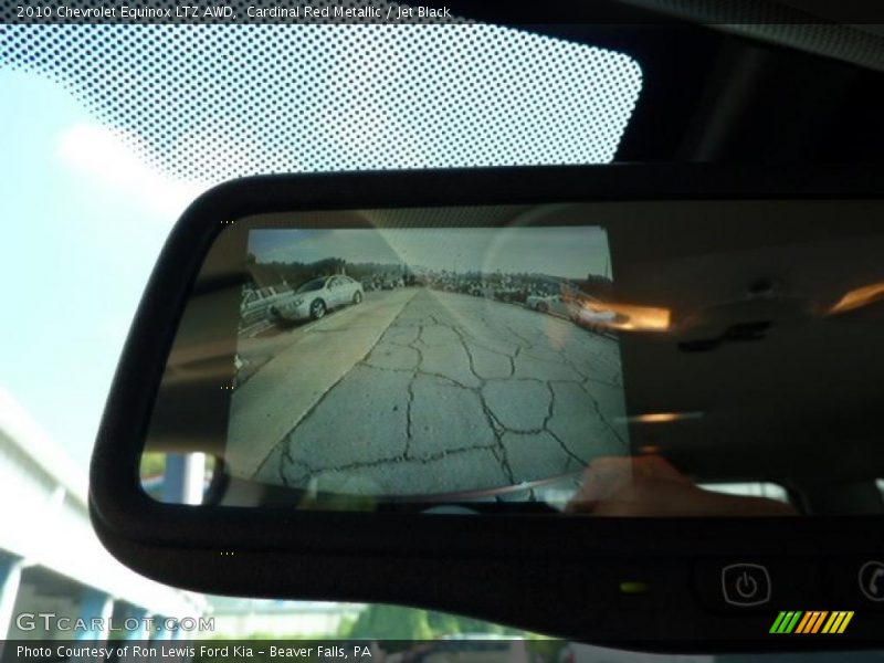 Cardinal Red Metallic / Jet Black 2010 Chevrolet Equinox LTZ AWD
