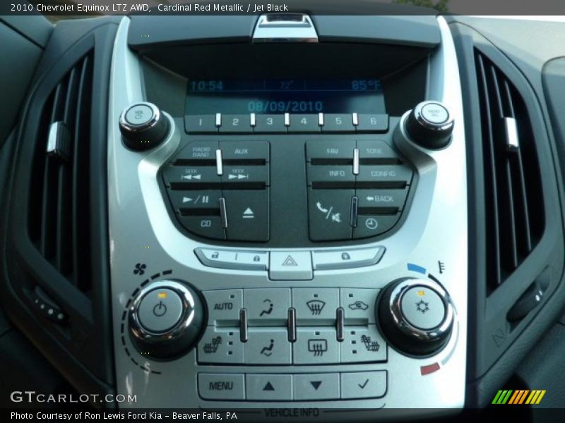 Cardinal Red Metallic / Jet Black 2010 Chevrolet Equinox LTZ AWD
