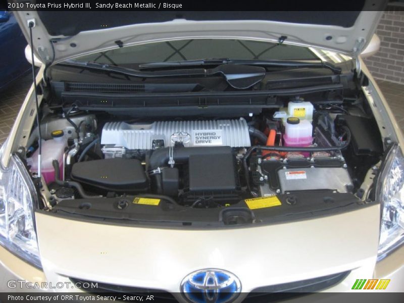 Sandy Beach Metallic / Bisque 2010 Toyota Prius Hybrid III