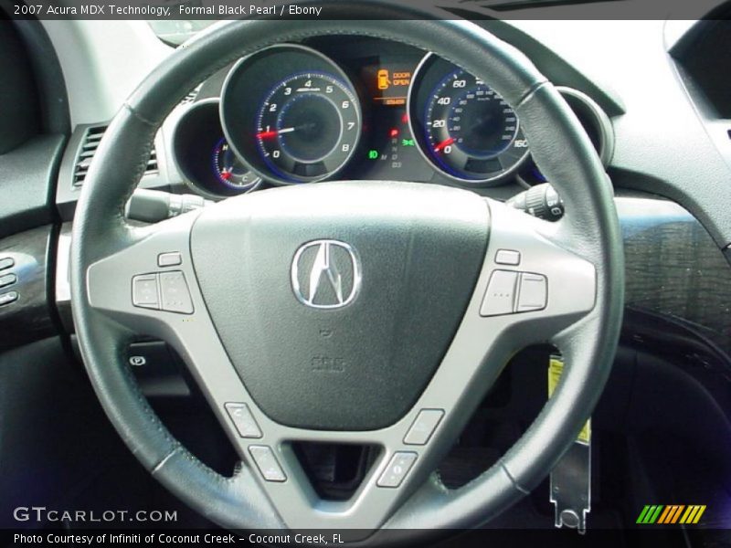Formal Black Pearl / Ebony 2007 Acura MDX Technology