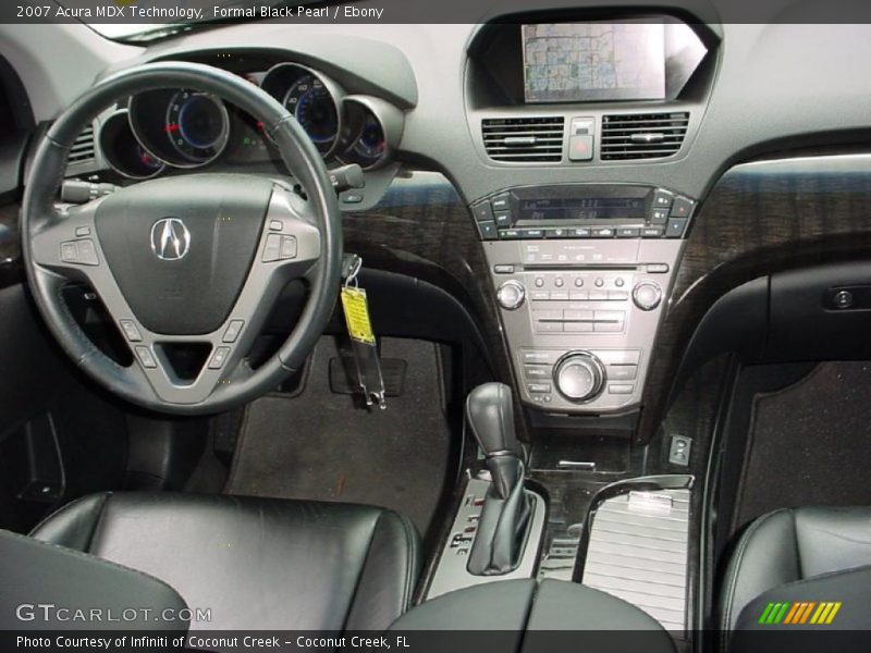 Formal Black Pearl / Ebony 2007 Acura MDX Technology