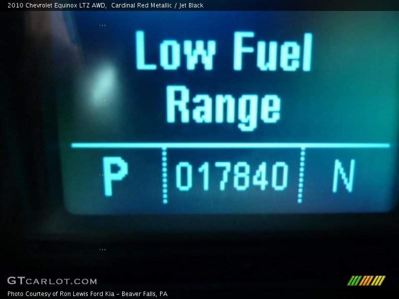 Cardinal Red Metallic / Jet Black 2010 Chevrolet Equinox LTZ AWD