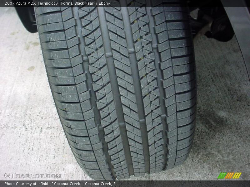 Formal Black Pearl / Ebony 2007 Acura MDX Technology