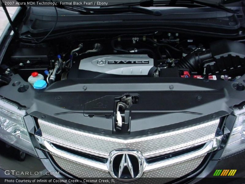 Formal Black Pearl / Ebony 2007 Acura MDX Technology