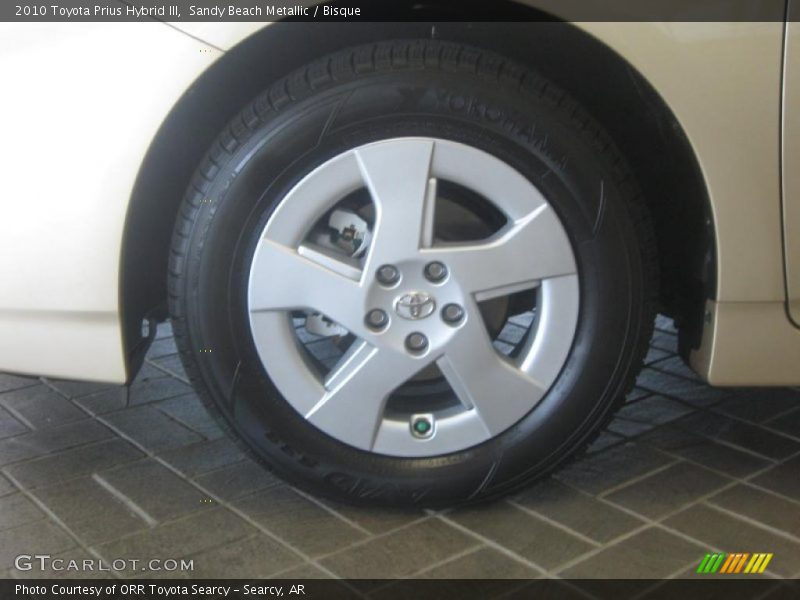 Sandy Beach Metallic / Bisque 2010 Toyota Prius Hybrid III